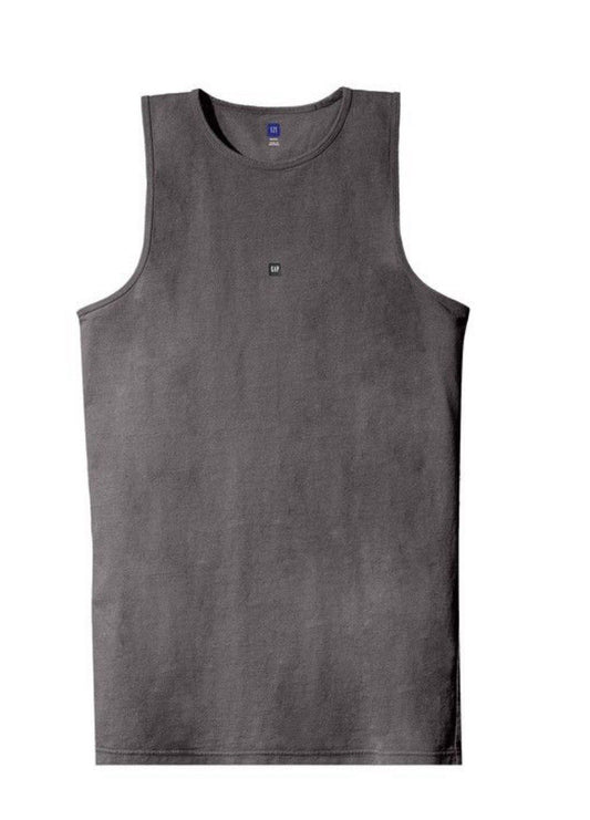 Size Large - YZY Gap Tank Top In Dark Grey Engineered By Balenciaga