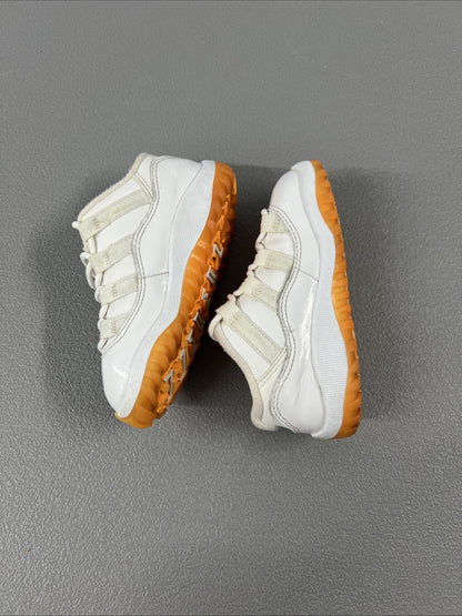 Size 7C - Air Jordan 11 Retro Low (Toddler) Citrus'