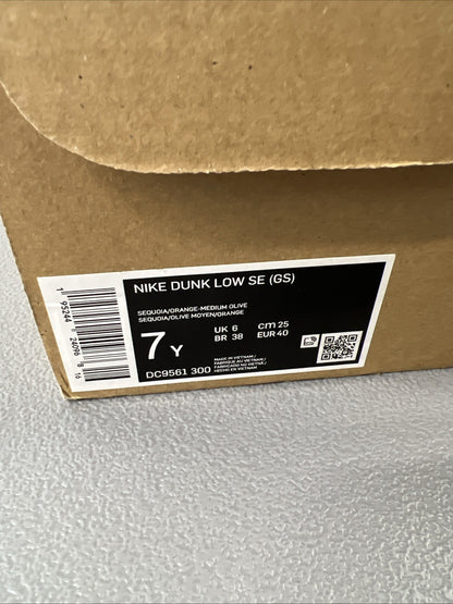Size 7Y or 8.5 Wmns- Nike Dunk Low ‘Toasty Sequoia’