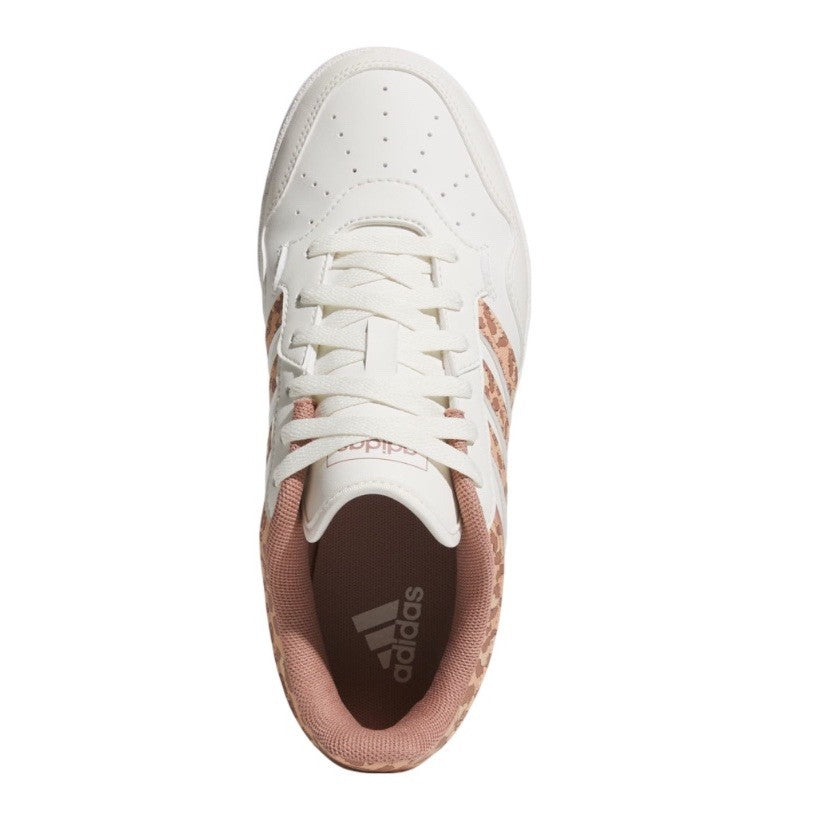 Size 7- adidas Hoops 4.0 Animal Print Wmns