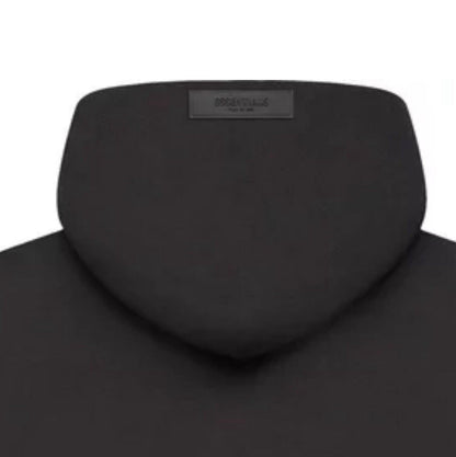 Fear of God Essentials Relaxed Hoodie 'Iron' Black -Medium