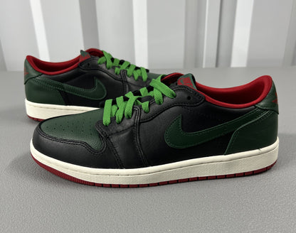 Size 10 - Air Jordan 1 Retro OG Low Wmns ‘Black Gorge Green’