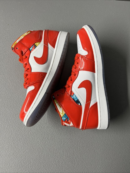 Size 8 Men’s or 9.5 Wmns- Air Jordan 1 SE Mid Barcelona Sweater