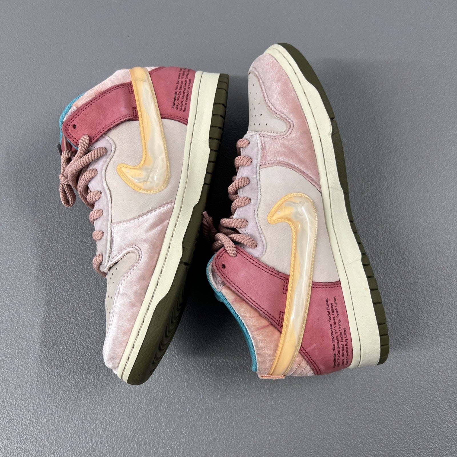 Size 9 - Nike Social Status x Dunk Mid ‘Strawberry Milk’ Men’s