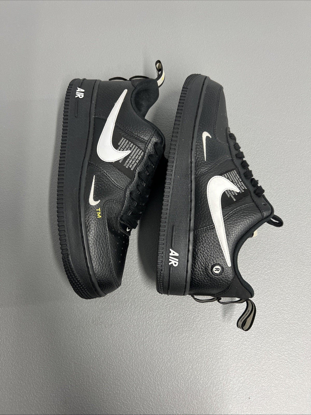 Size 8.5 Men’s or 10 Wmns - Nike air Force 1 '07 LV8 'Overbranding'
