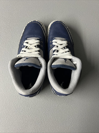 Size 7Y or 8.5 Wmns- Air Jordan 3 Retro ‘Georgetown’ GS - 398614 401