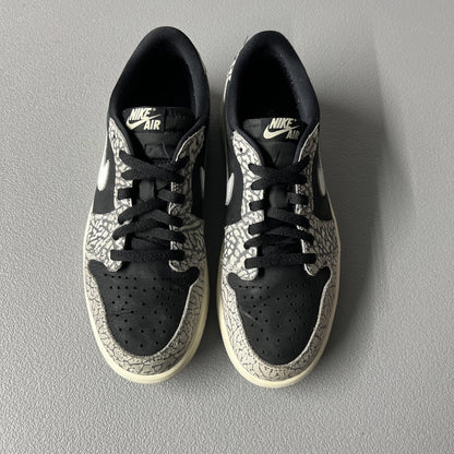 Size 9 Men’s or 10.5 Women’s - Jordan 1 Retro Low OG ‘Black Cement’