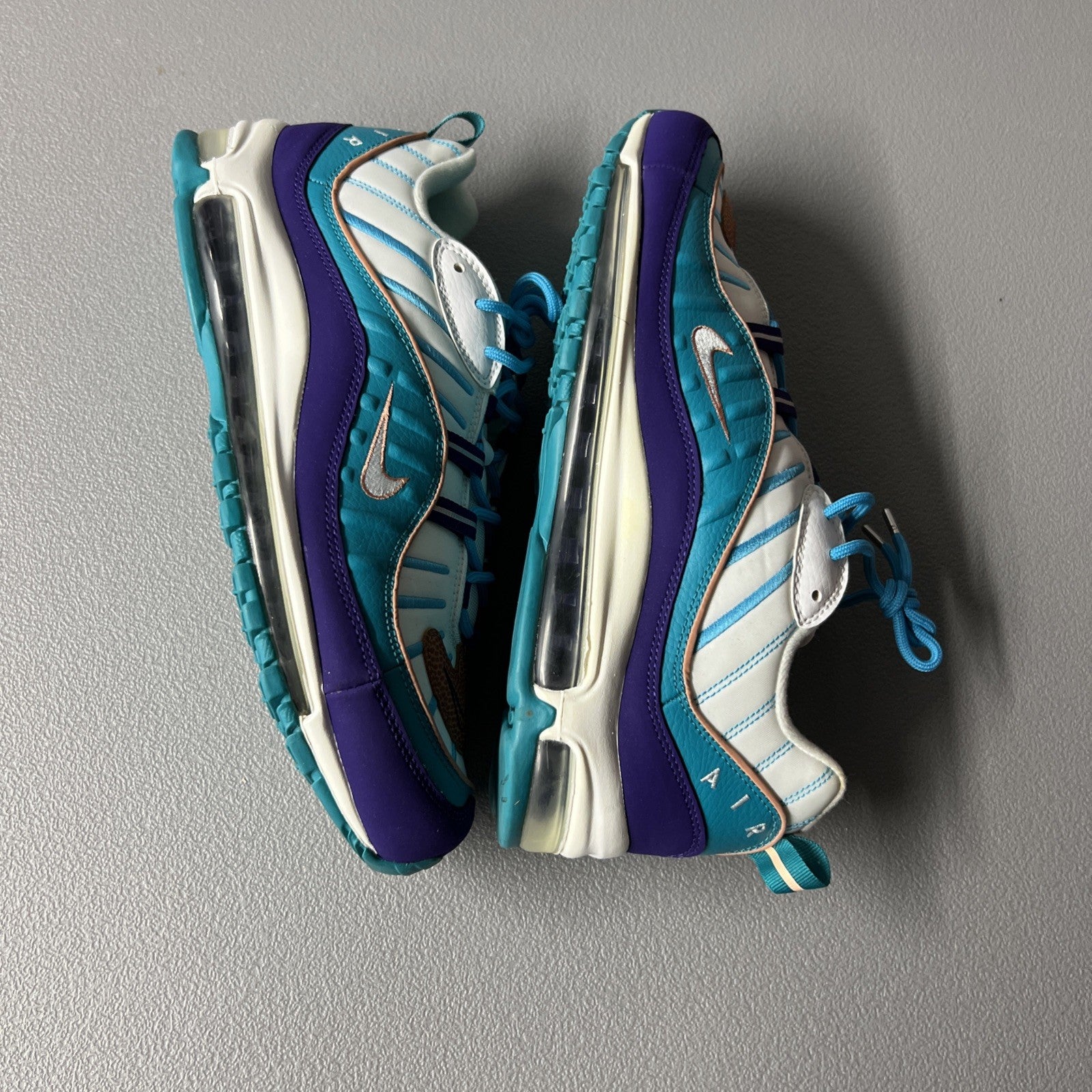 Size 11.5 - Nike Air Max 98 ‘Hornets’ Spirit Teal