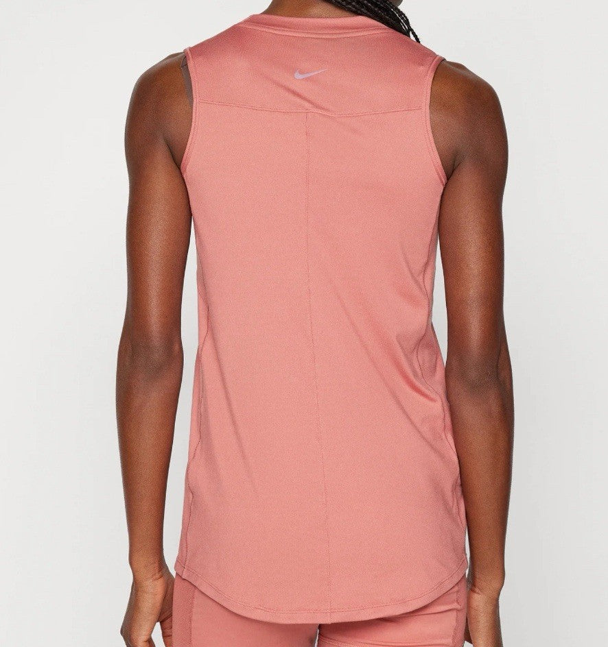 Size Small- Nike ONE Dri-Fit Maternity Fit Women’s Tank Top - canyon pink