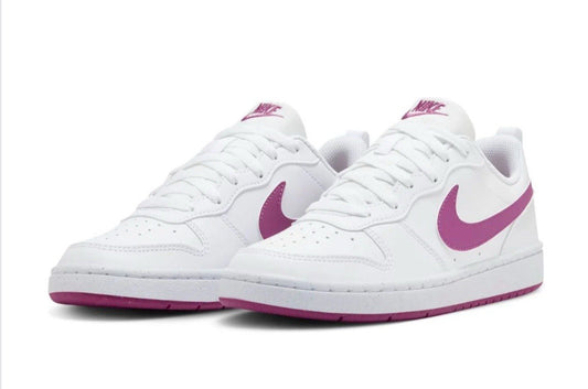 Size 6Y or 7.5 Wmns- Nike Court Borough Low Recraft Pink Foam White (GS)