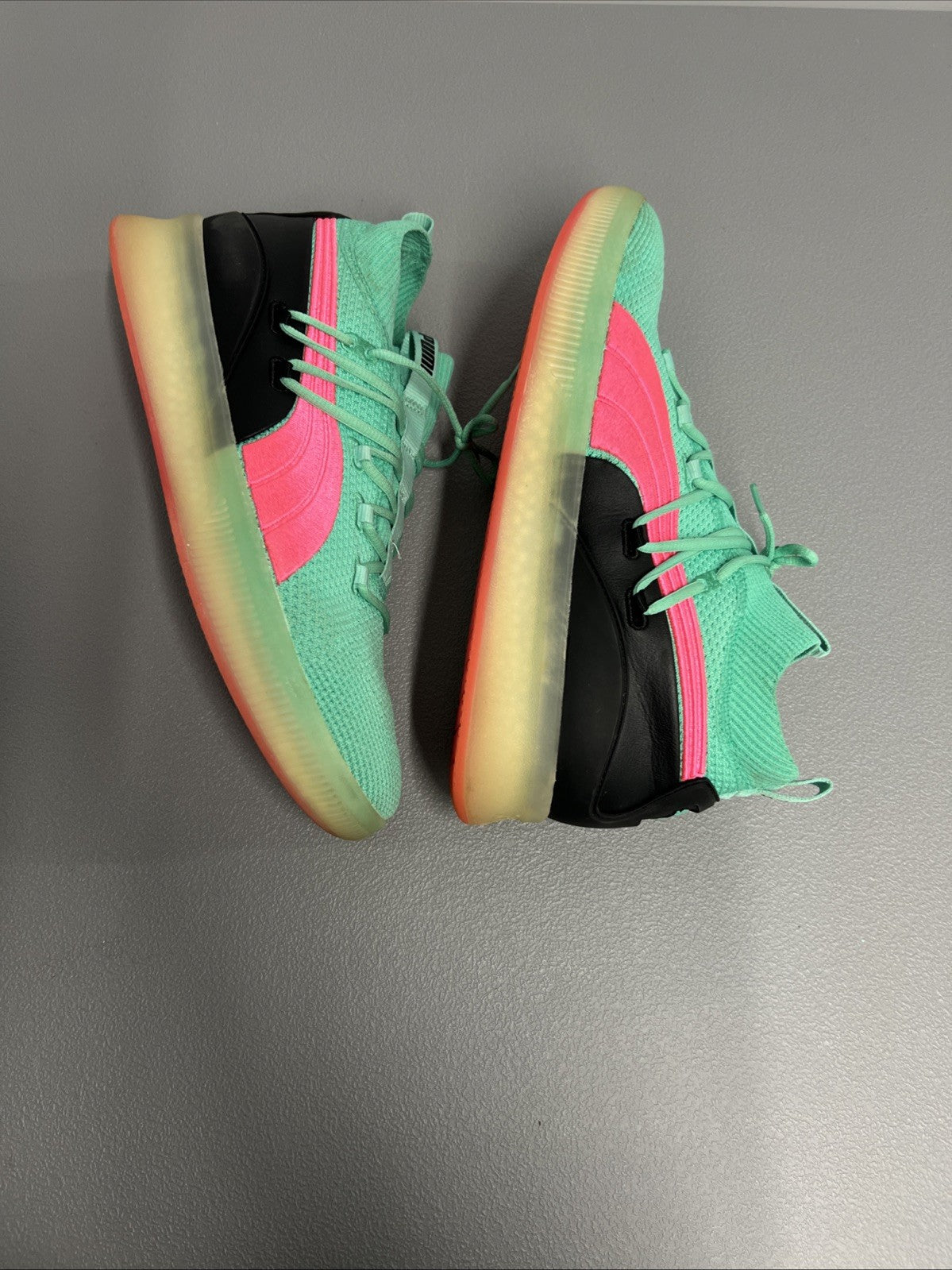 Size 11.5 - Puma Clyde Court 'Ocean Drive' Basketball Shoes Men’s