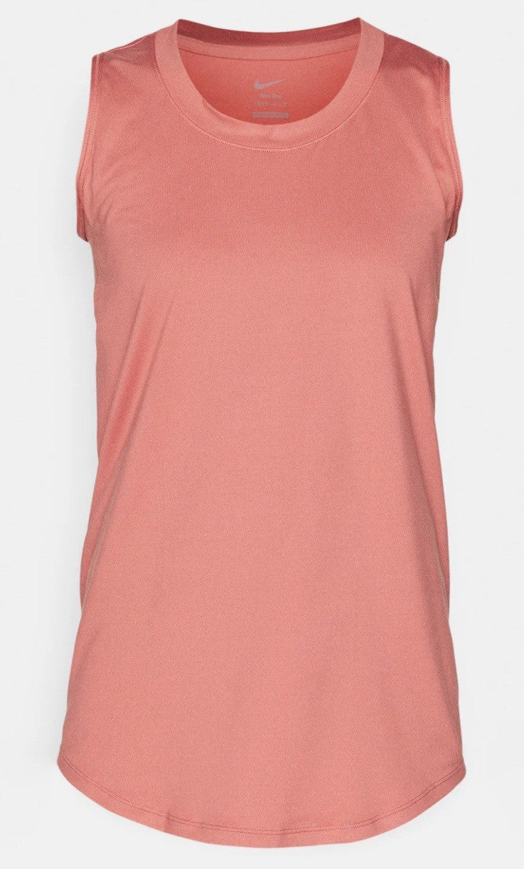 Size Small- Nike ONE Dri-Fit Maternity Fit Women’s Tank Top - canyon pink