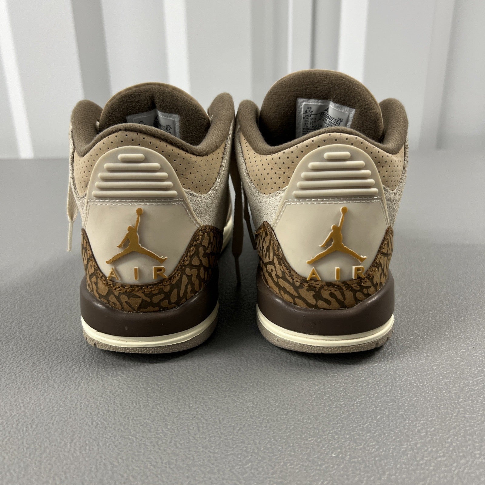 Size 4.5Y - Jordan 3 Retro (GS) ‘Palomino’