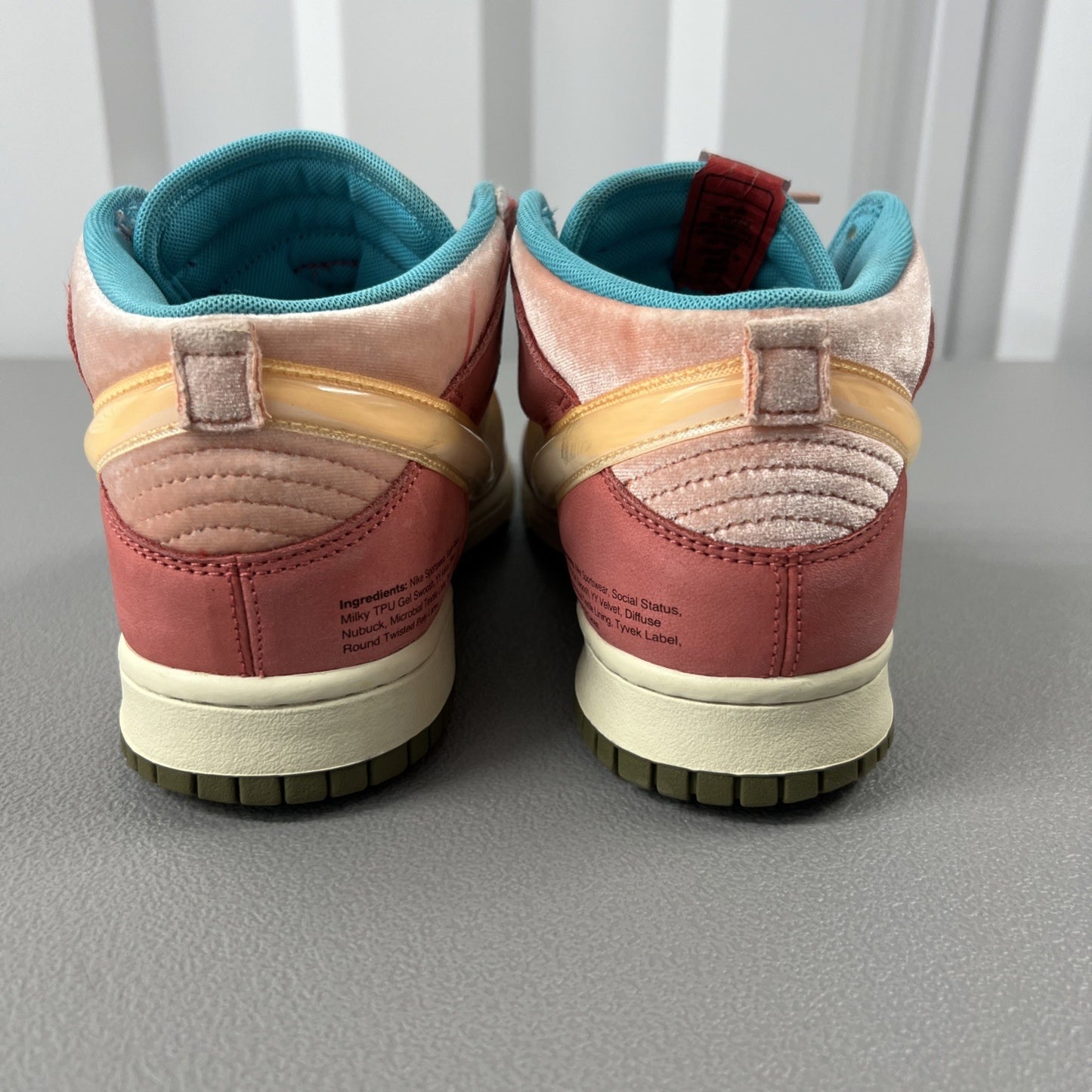 Size 9 - Nike Social Status x Dunk Mid ‘Strawberry Milk’ Men’s