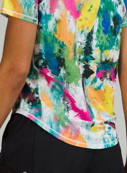 Size 2- Lululemon High-Neck Running and Training T-Shirt