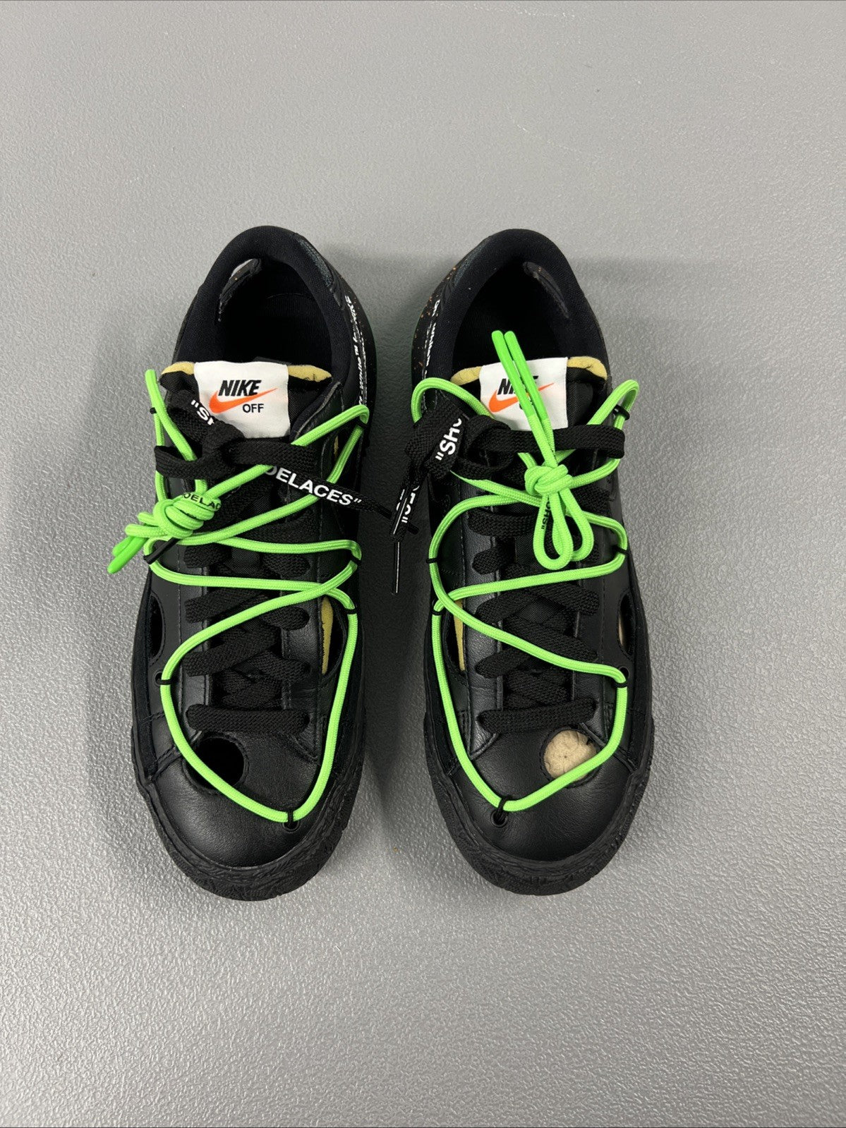 Size 7.5 - Nike Off-White x Blazer Low 'Black’