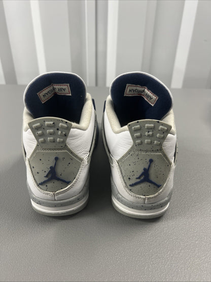 Size 7 - Jordan 4 Retro Mid Midnight Navy
