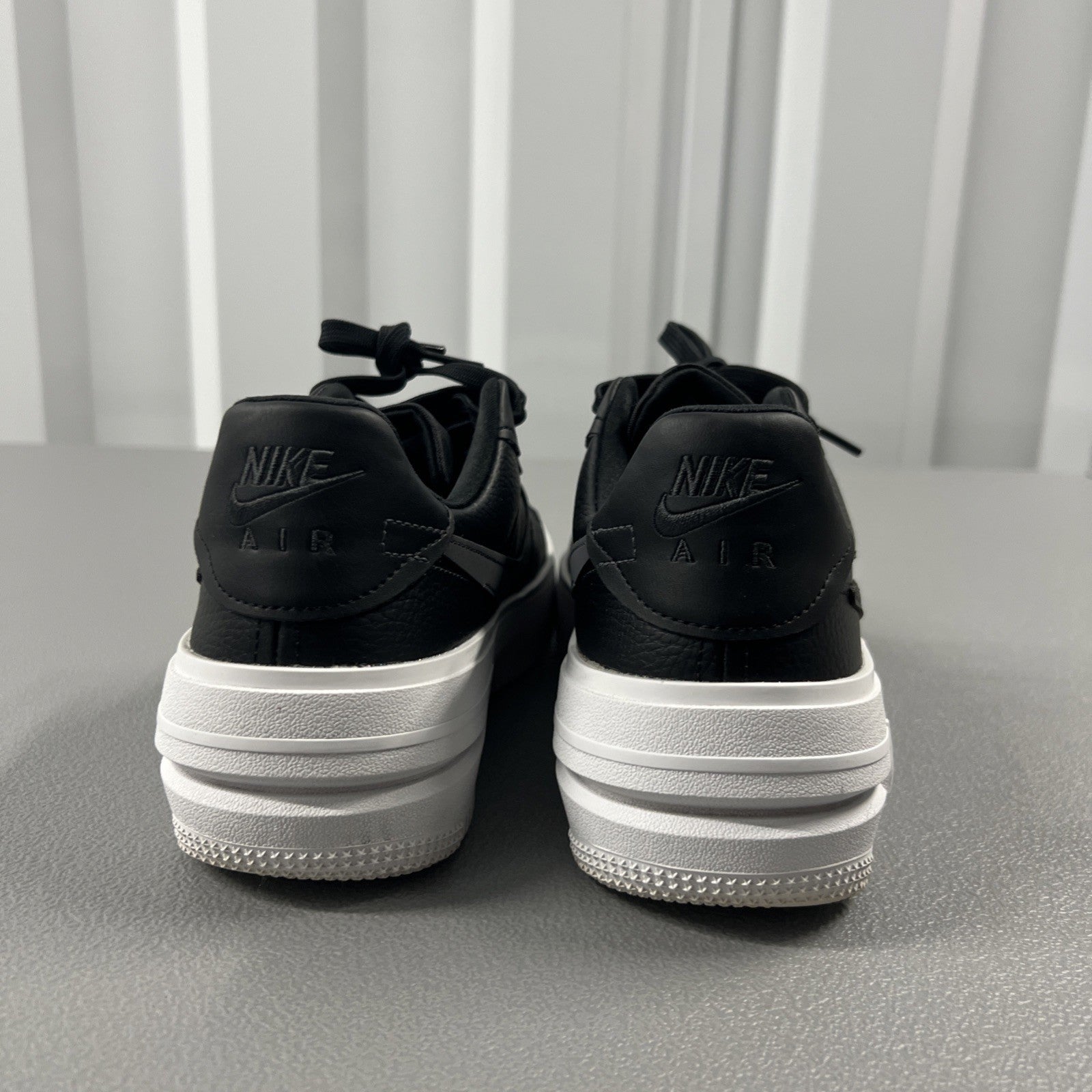 Size 9 - Nike Air Force 1 PLT.AF.ORM Black Wmns