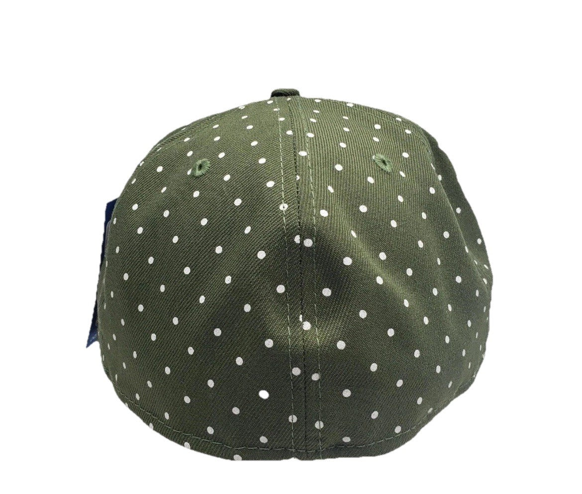 NEW ERA 59FIFTY Fitted Cap Size 7 3/8 Green UNDEFEATED LOGO