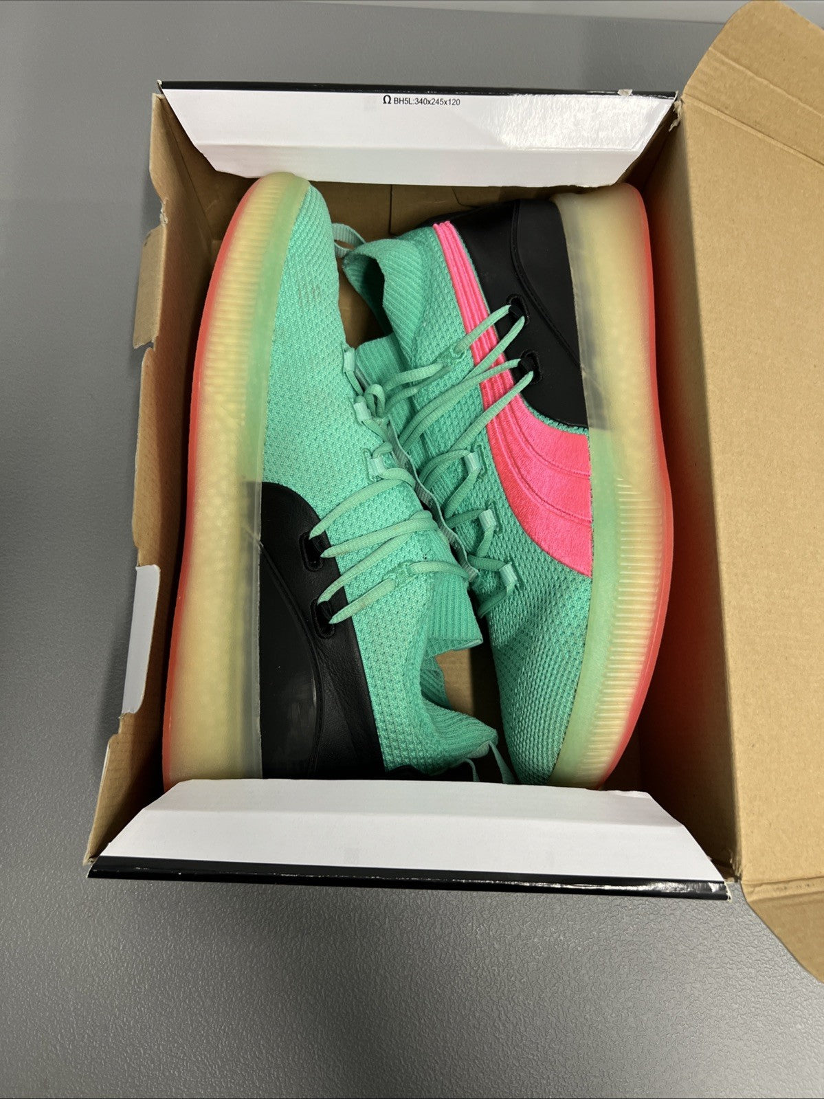 Size 11.5 - Puma Clyde Court 'Ocean Drive' Basketball Shoes Men’s