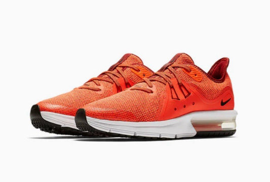 Size 7Y or 8.5 Wmns Nike Air Max Sequent 3 GS 'Team Red'