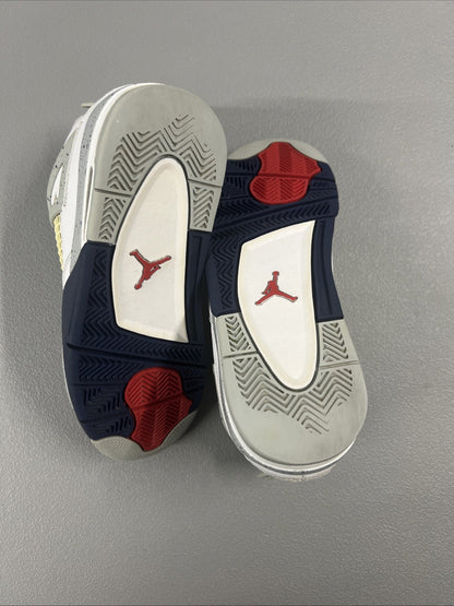 Size 7 - Jordan 4 Retro Mid Midnight Navy