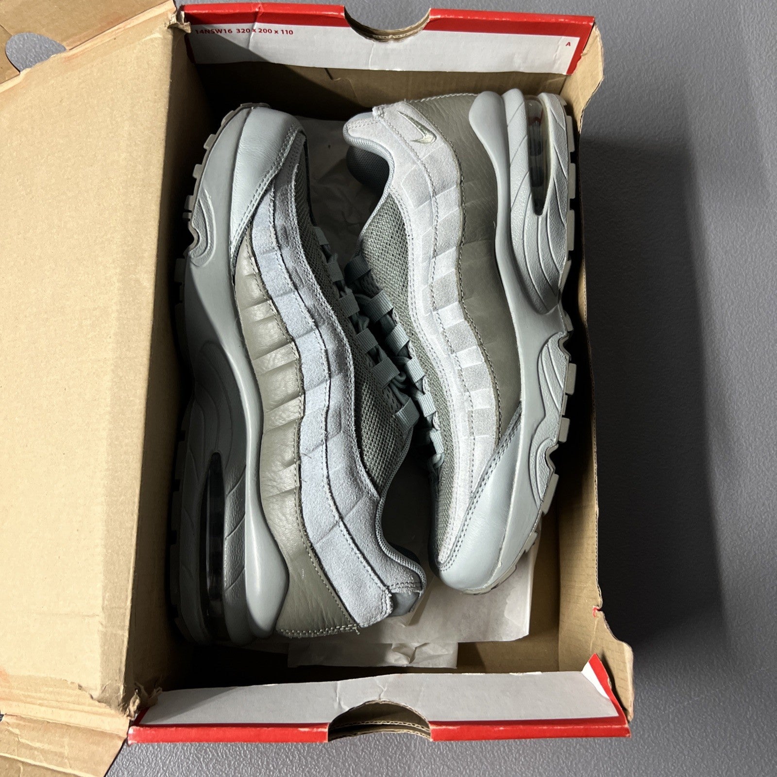 Size 6.5Y or 8 Wmns- Nike Air Max 95 SE GS 'Sepia Stone’