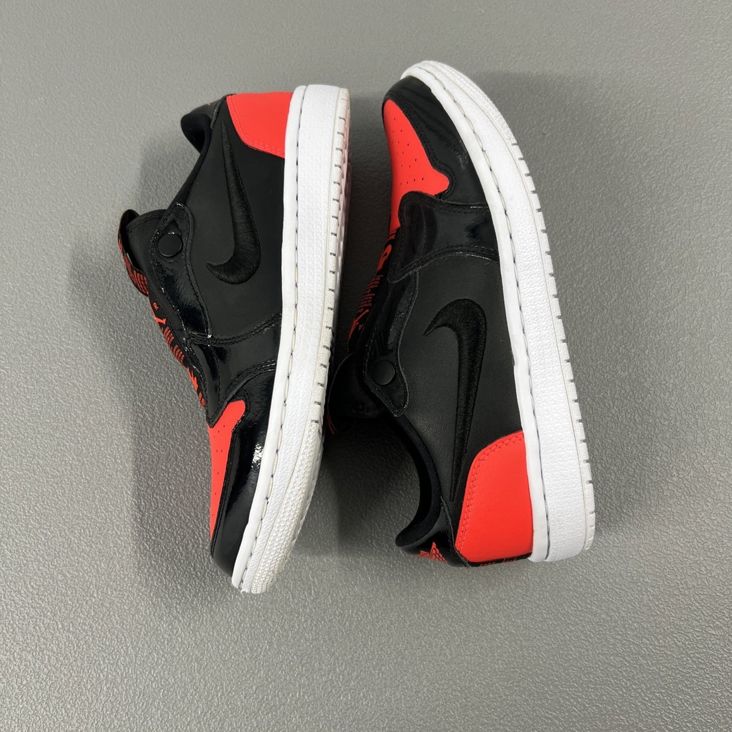 Size 7 - Nike Air Jordan Low Wmns Slip On ‘Black Hot Punch’ AV3918-600