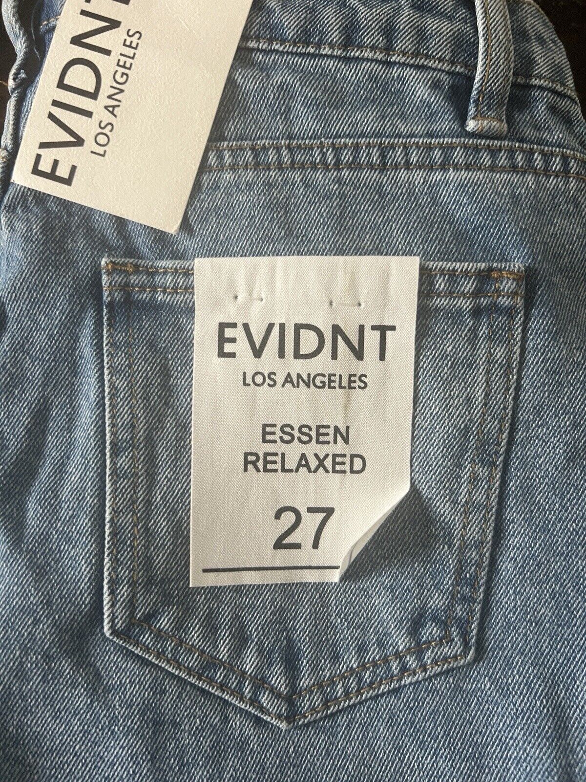 Anthropologie Evidnt Los Angeles Relaxed Raw Hem Women’s Jeans Size 27
