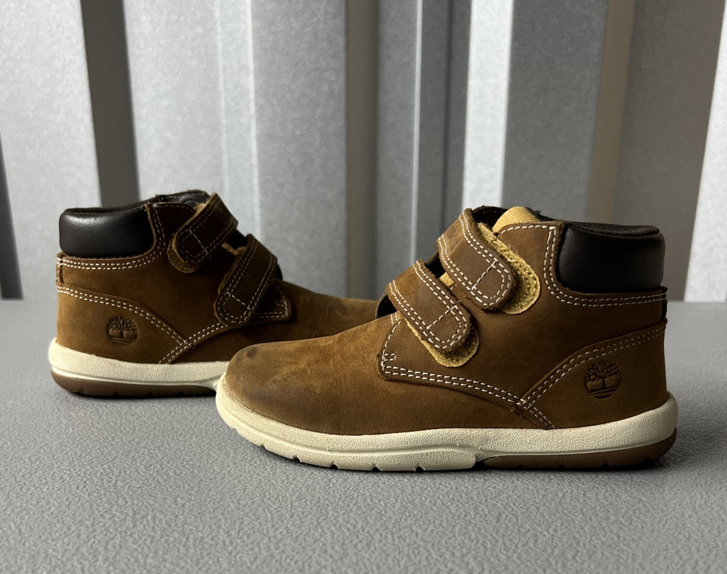 Size 9- Timberland Boys Toddler Tracks Boots