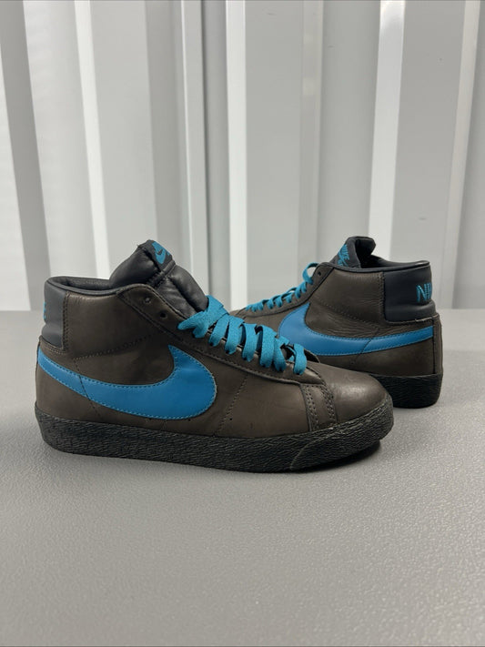 Size 8- Nike Blazer SB 'Midnight Fog, Aegean Blue’