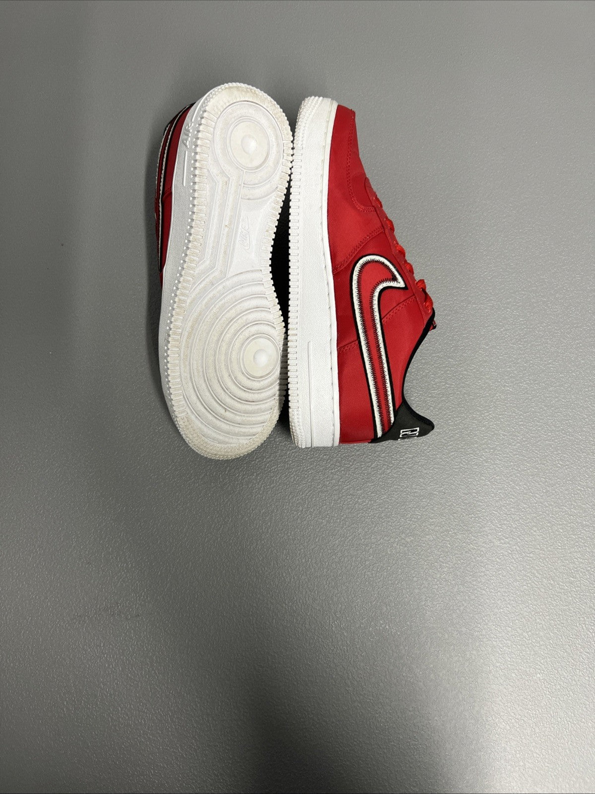 Size 5Y or 6.5 Wmns- Nike Air Force 1 Low LV8 ‘University Red White’ (GS)