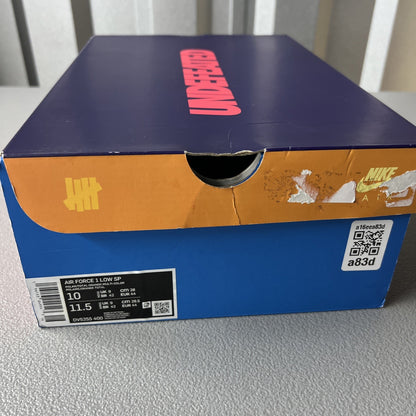 Size 10 - Nike Undefeated x Air Force 1 Low Total Orange
