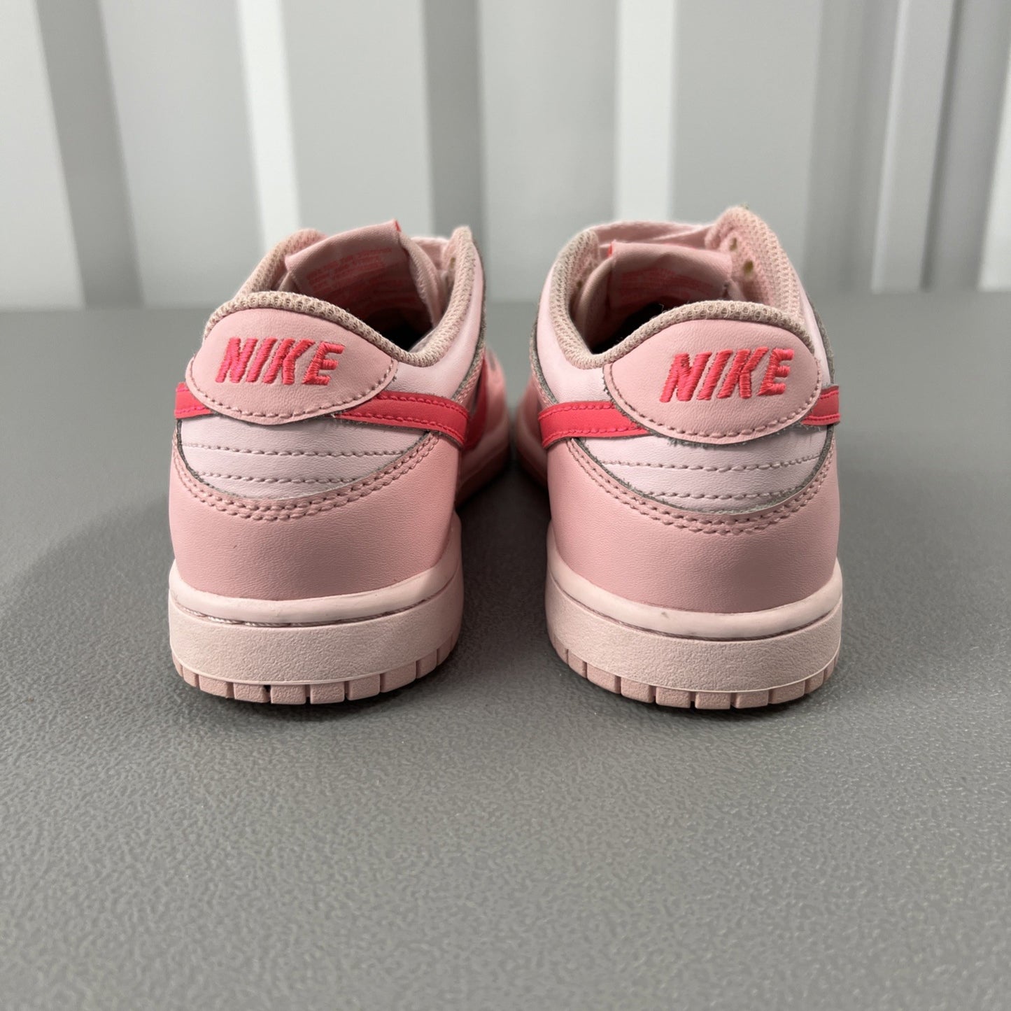 Size 3- Nike Dunk Low Triple Pink (Preschool)