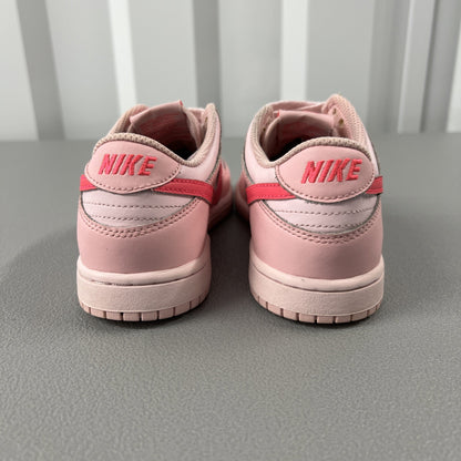 Size 3- Nike Dunk Low Triple Pink (Preschool)