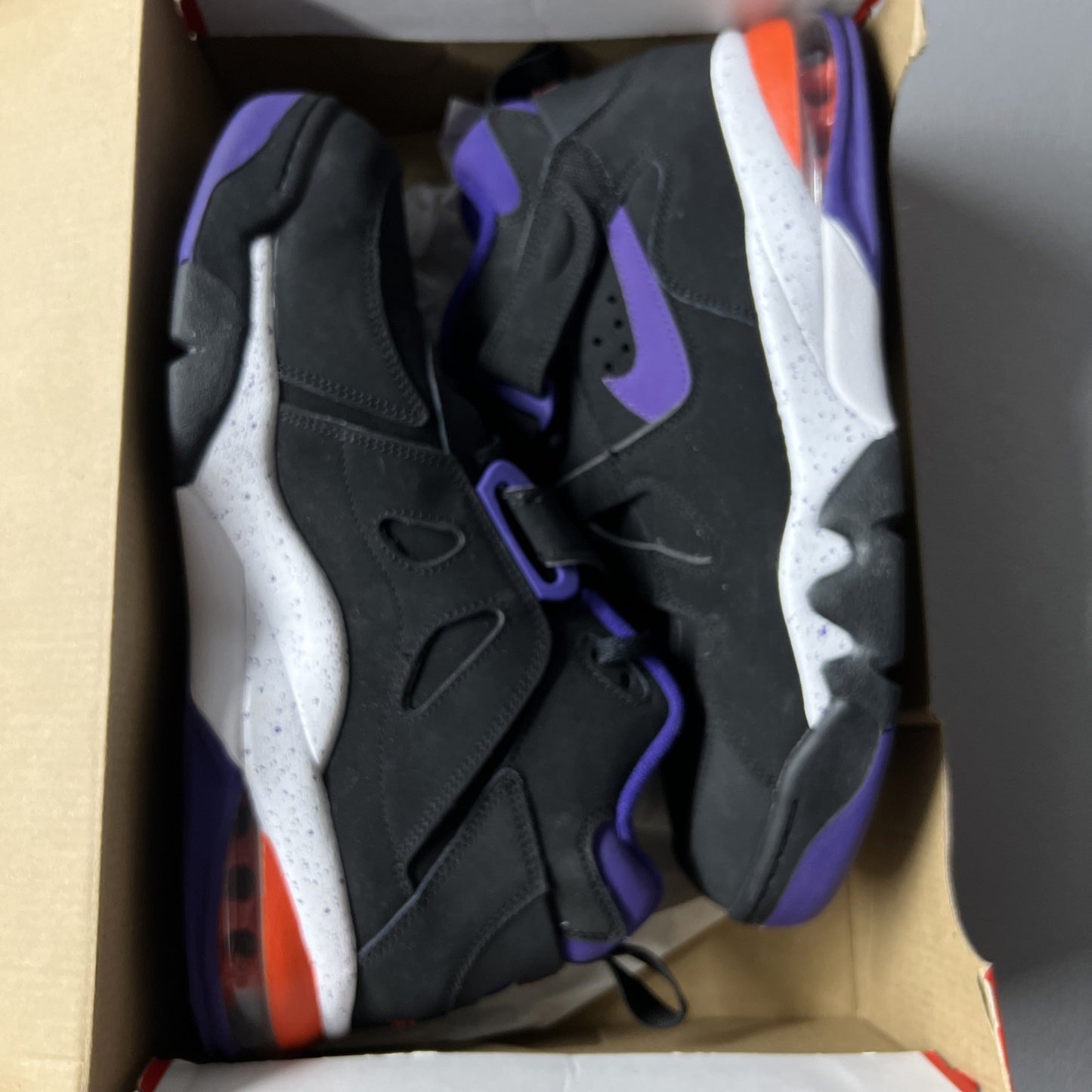 Size 10.5 - Nike Air Force Max CB Suns Away Men’s