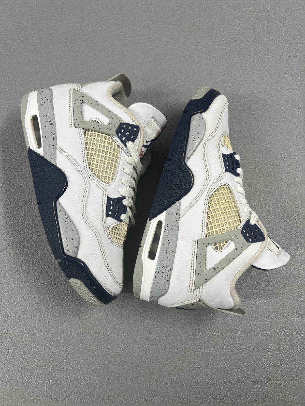 Size 7 - Jordan 4 Retro Mid Midnight Navy