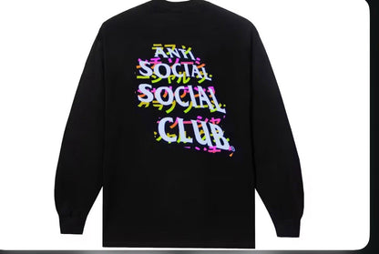 Size Medium - Anti Social Social Club Twisted Quickness Long sleeve T-shirt