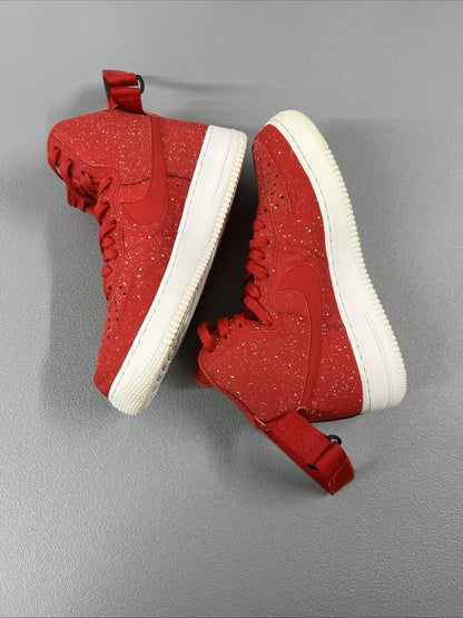 Size 9- Nike Air Force 1 High '07 'Gym Red' Men’s