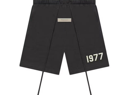 Size Medium-Fear of God Essentials 1977 Shorts (Iron)