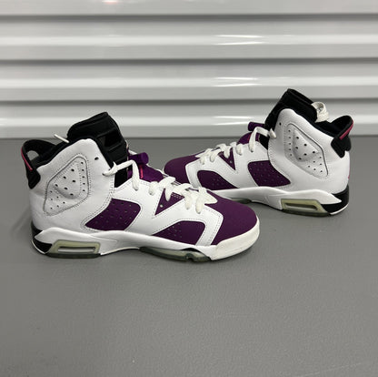 Size 5Y or 6.5 Wmns- Air Jordan 6 Retro 'Vivid Pink'  543390-127 (GS)