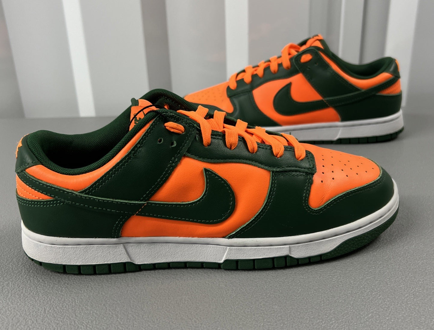 Size 10 - Nike Dunk Low Men’s ‘Miami Hurricanes’