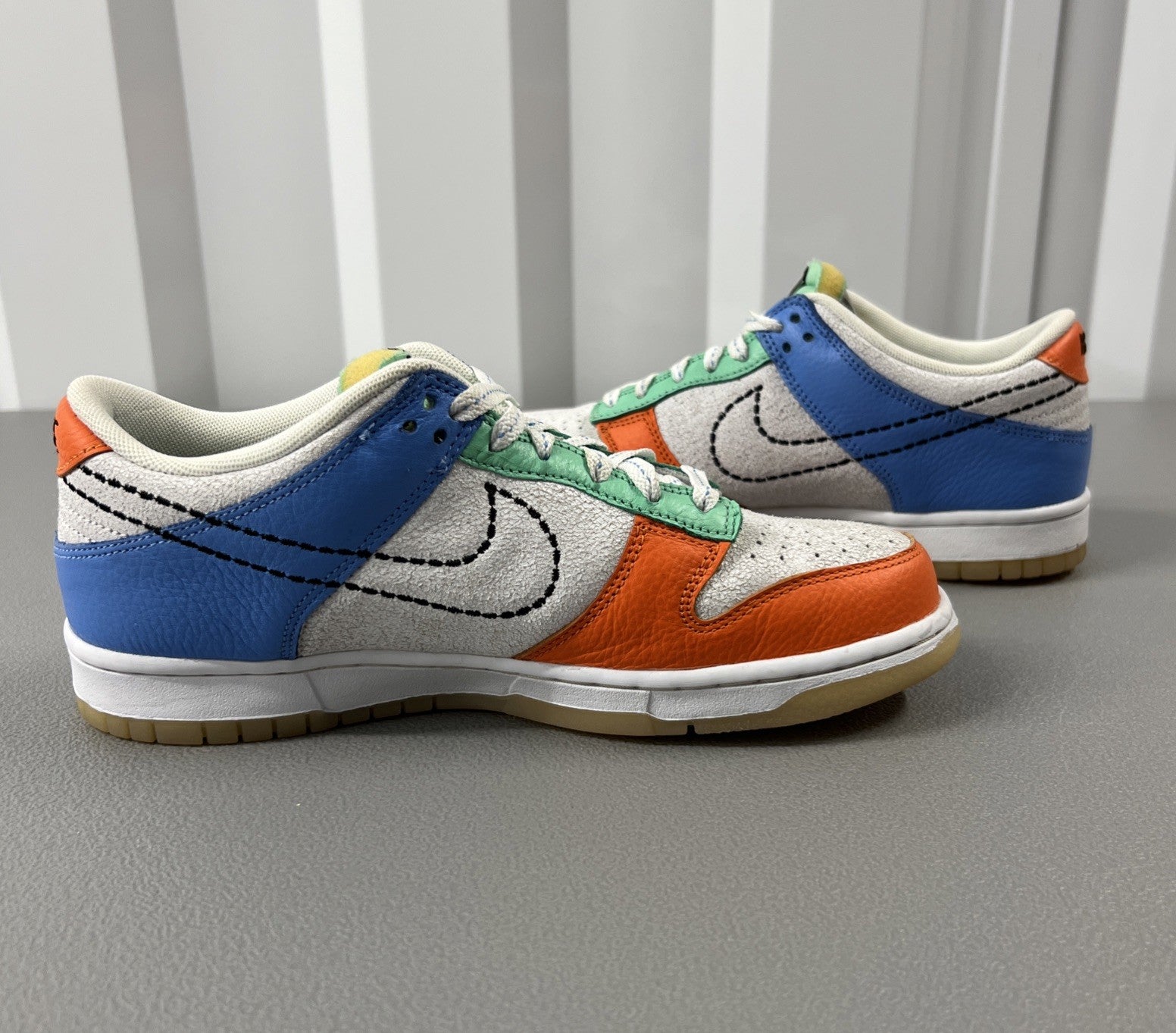 Size 7Y or 8.5 Wmns- Nike Dunk Low GS 'Nike 101'
