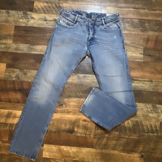 Diesel Poiak Regular Skinny Tapered Mens Jeans 30/32