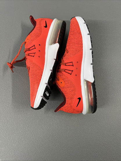 Size 7Y or 8.5 Wmns Nike Air Max Sequent 3 GS 'Team Red'