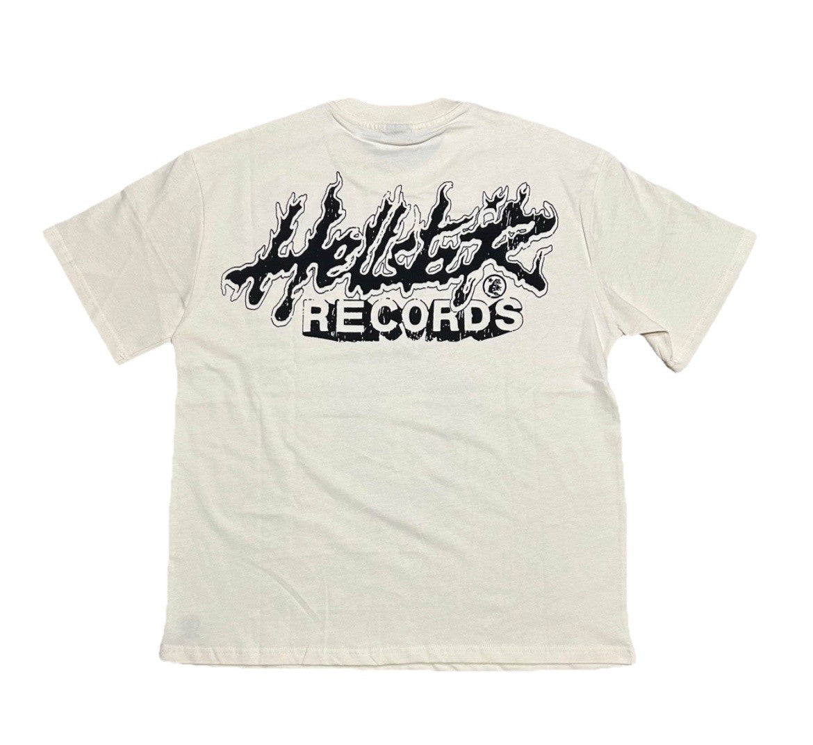Size Medium- Hellstar Studios Sounds Like Heaven Tee Cream