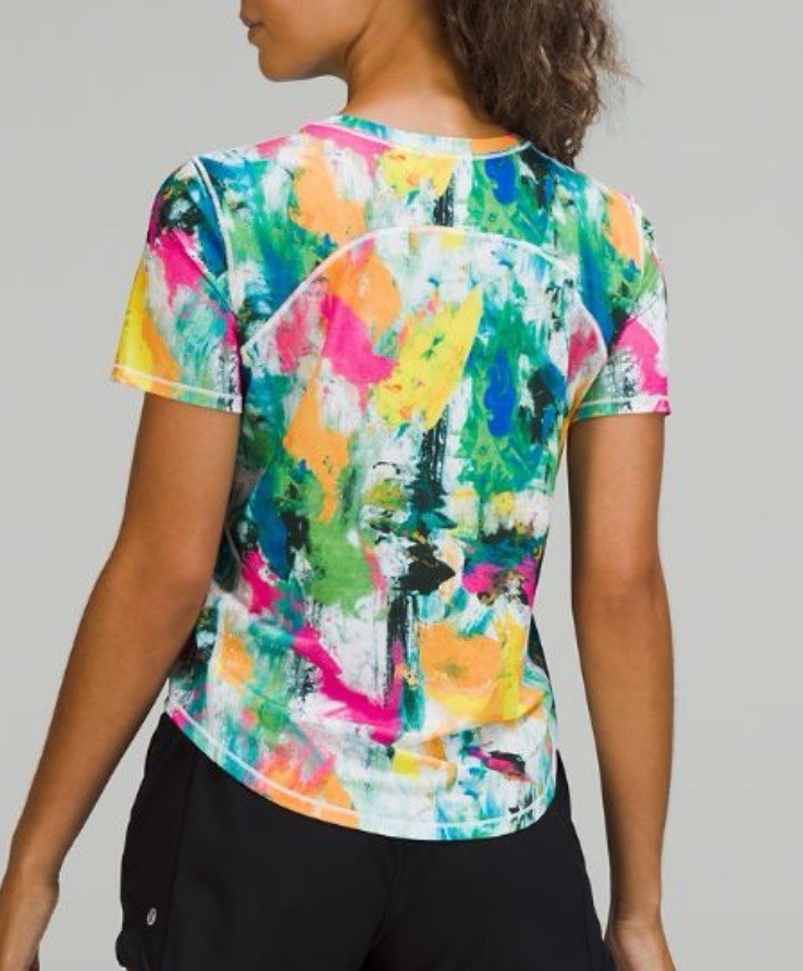 Size 2- Lululemon High-Neck Running and Training T-Shirt