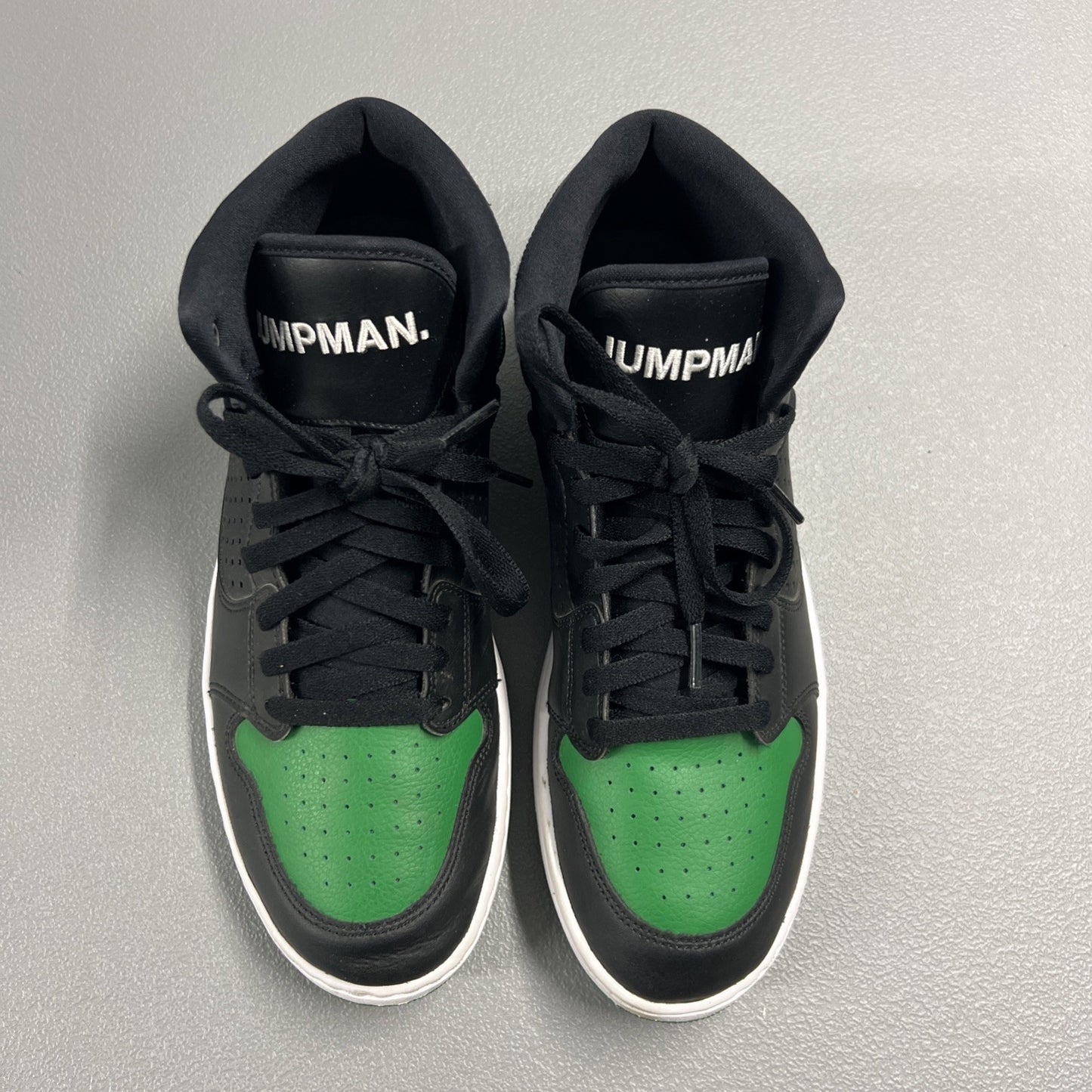 Size 10.5 - Jordan Access Black Aloe Verde