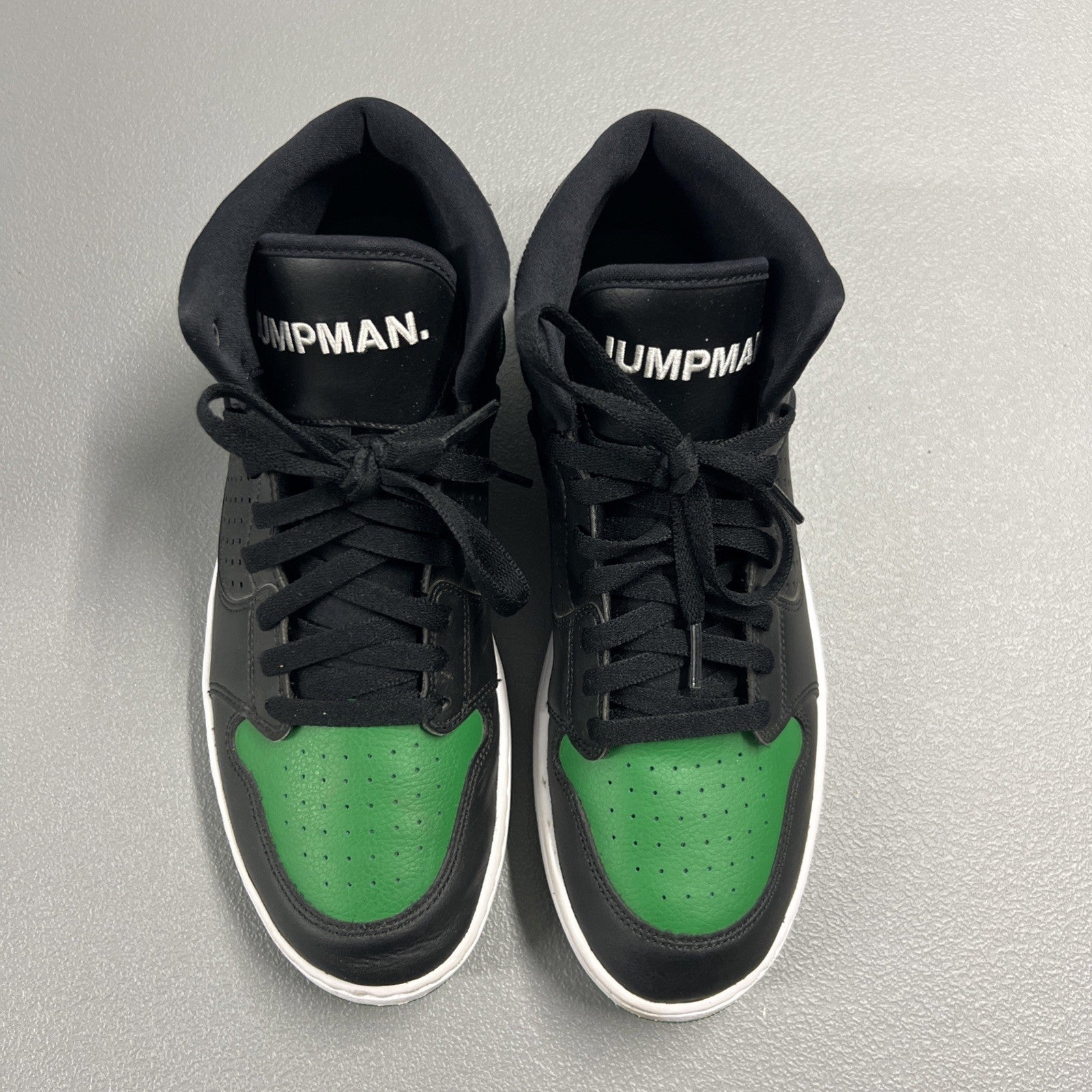 Size 10.5 - Jordan Access Black Aloe Verde