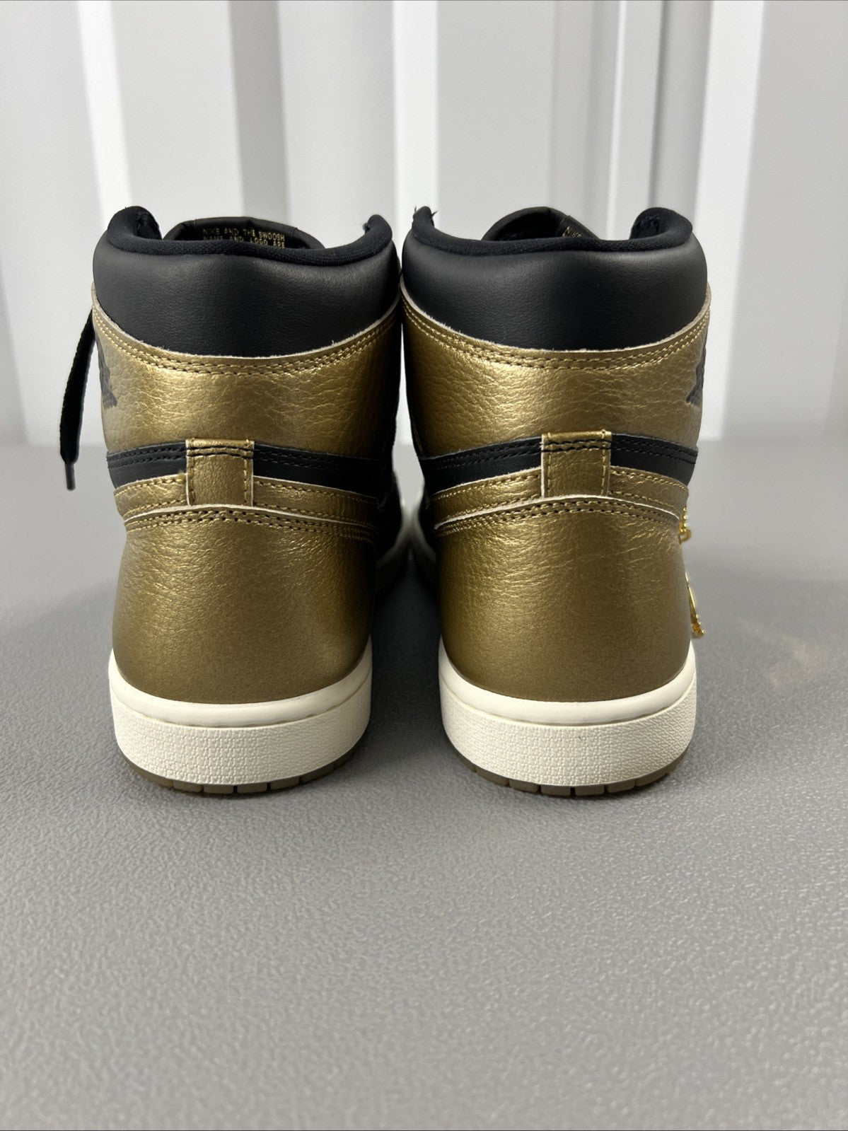 Size 11 - Air Jordan 1 Retro OG High Black Gold